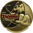 (RK) POLSKA, 200 złotych 2000, SOLIDARNOŚĆ  NGC PF69