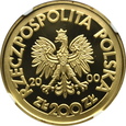 (RK) POLSKA, 200 złotych 2000, SOLIDARNOŚĆ  NGC PF69