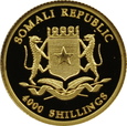 SOMALIA, 4000 szilingów  2006, TRZY MĄDRE MAŁPY