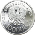 POLSKA, 100000 złotych 1991,  BITWA O ANGLIĘ 1940