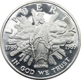USA, 1 dolar 1989, DWUSETNA ROCZNICA KONGRESU