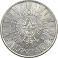 POLSKA, 10 złotych 1938, PIŁSUDSKI