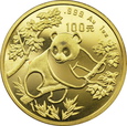 CHINY, 100 juanów 1992, PANDA