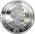 TOKELAU, 5 dolarów 2020, THE ROYAL PORTRAITS