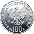 POLSKA, 100 złotych 1978, ŁOŚ