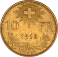 SZWAJCARIA, 10 FRANKÓW 1912 (1)