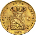 HOLANDIA, 10 guldenów 1875 