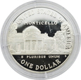 USA, 1 dolar 1993 URODZINY JEFFERSON'A