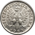 POLSKA, 2 złote 1925 z kropką