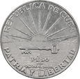 KUBA, 1 peso 1953