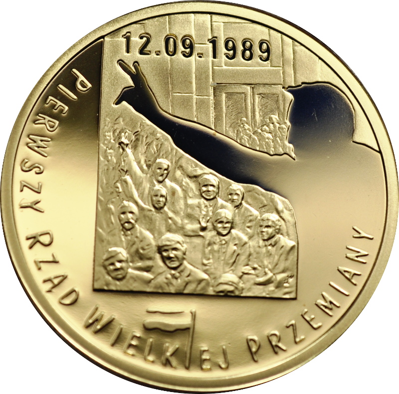 POLSKA, 200 złotych 2009, PIERWSZY RZĄD WIELKIEJ PRZEMIANY