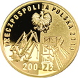 POLSKA, 200 złotych 2009, PIERWSZY RZĄD WIELKIEJ PRZEMIANY