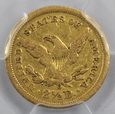 USA, 2,5 DOLARA 1840-O - PCGS VF35