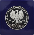 POLSKA, 50000 złotych 1988, Piłsudski 