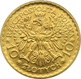 POLSKA, 10 złotych 1925, CHROBRY