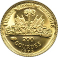 (D) HAITI, 200 GOURDES 1973, MISTRZOSTWA ŚWIATA 1974