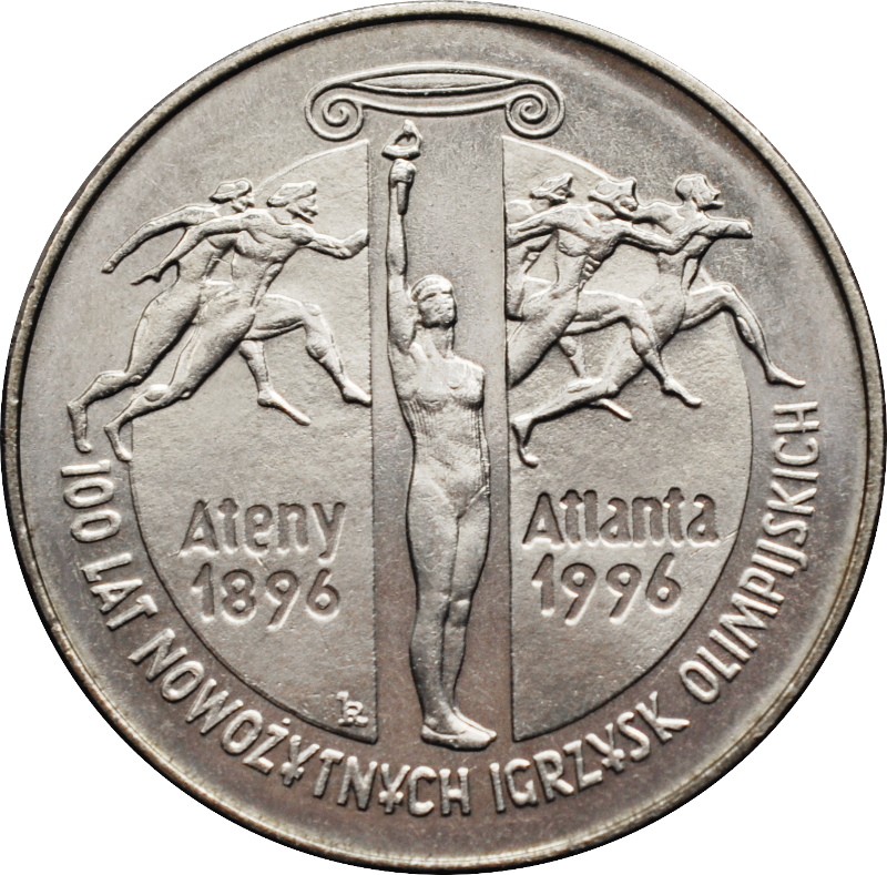 POLSKA, 2 złote 1995 ATENY