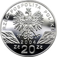 POLSKA, 20 złotych 2004, MORŚWIN