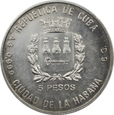 KUBA, 5 PESO 1988