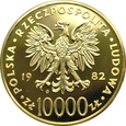 POLSKA, 10000 złotych 1982,  JAN PAWEŁ II