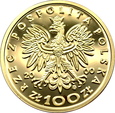 POLSKA, 100 złotych 2000, JAN II KAZIMIERZ