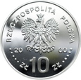 POLSKA, 10 złotych 2000, SOLIDARNOŚĆ 1980-2000