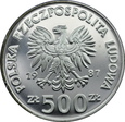 POLSKA, 500 złotych 1987, KAZIMIERZ III WIELKI