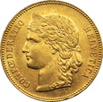 SZWAJCARIA, 20 franków 1890
