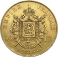 (RT) FRANCJA, 50 FRANKÓW 1856  LD10