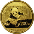 CHINY, 200 JUANÓW 2014 - PANDA