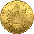 FRANCJA, 100 FRANKÓW 1857 A  2
