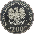 POLSKA, 200 złotych 1986, Władysław I Łokietek PRÓBA