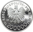 POLSKA, 200000 złotych 1991, IGRZYSKA XXV OLIMPIADY BARCELONA 1992