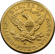 USA, 5 dolarów 1886