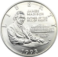 USA, 50 CENTÓW 1993, JAMES MADISON KARTY PRAW