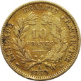 FRANCJA, 10 FRANKÓW 1850 A