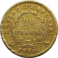 FRANCJA, 20 FRANKÓW 1810 A