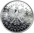 POLSKA, 300000 złotych 1993, 50 ROCZNICA POWSTANIA W GETCIE 