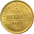 ROSJA, 5 RUBLI 1879