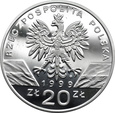 POLSKA, 20 złotych 1999, WILK  063