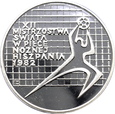 POLSKA, 200 złotych 1982, XII MISTRZOSTWA ŚWIATA W P.N, HISZPANIA