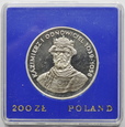 POLSKA, 200 złotych 1980, KAZIMIERZ I ODNOWICIEL