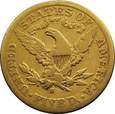 USA, 5 dolarów 1897