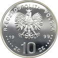 POLSKA, 10 złotych 1999, AKADEMIA KRAKOWSKA