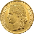 SZWAJCARIA, 20 franków 1895
