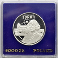 POLSKA, 5000 złotych 1989, TORUŃ
