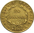 FRANCJA, 20 FRANKÓW 1806 A