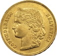 SZWAJCARIA, 20 franków 1896