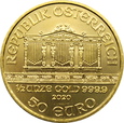 AUSTRIA, 50 euro 2020 ,  