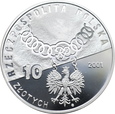 POLSKA, 10 złotych 2001, TRYBUNAŁ KONSTYTUCYJNY